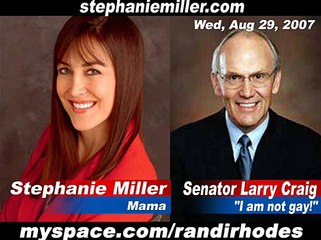 Stephanie Miller makes fun of Larry Craig