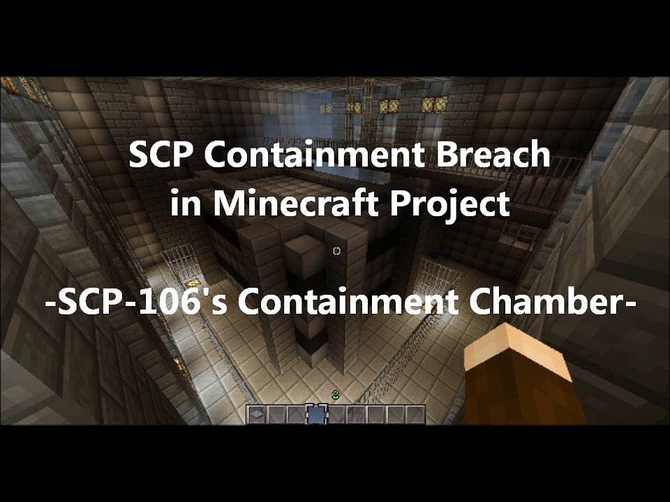 SCP Containment Breach In Minecraft - SCP 106's Containment Chamber