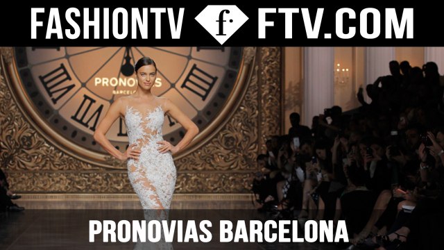 Irina Shayk Closes Pronovias Show In Sensational Wedding Dress | FTV.com