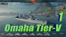 World of Warships Tier-V- Omaha Crucero