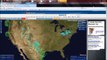 2/12/2012 -- Severe Weather brewing in South USA  -- winter storm coming to midwest