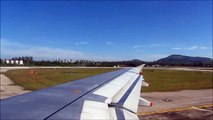 Take off Airbus A320 Silk Air Phuket to Singapore