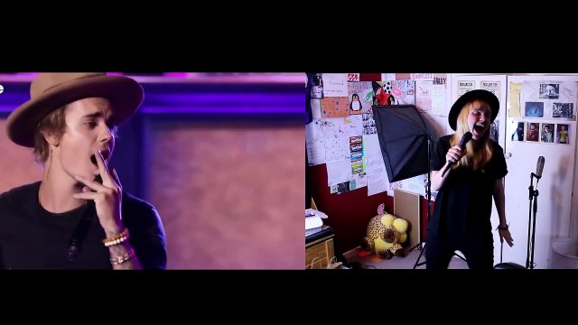 JUSTIN BIEBER LIP SYNC BATTLE BIG GIRLS DON'T CRY (REMAKE)