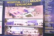 Colocan la primera piedra del hospital de la mujer de Tehuacán