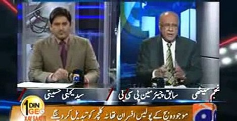 Score With Yahya Hussaini 22th May 2015 On Geo News