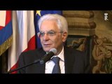 Roma - Mattarella con una delegazione della Federazione Italiana dello Scautismo (201.07.15)