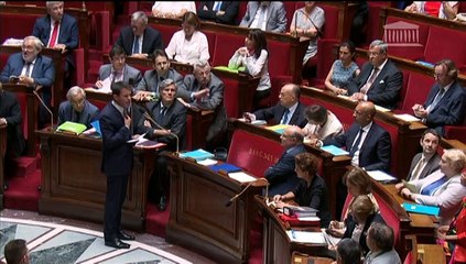 Manuel Valls s’emporte contre Christian Jacob après ses propos sur Stéphane Le Foll