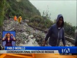 El fuerte temporal afecta las vías y la agricultura de Tungurahua