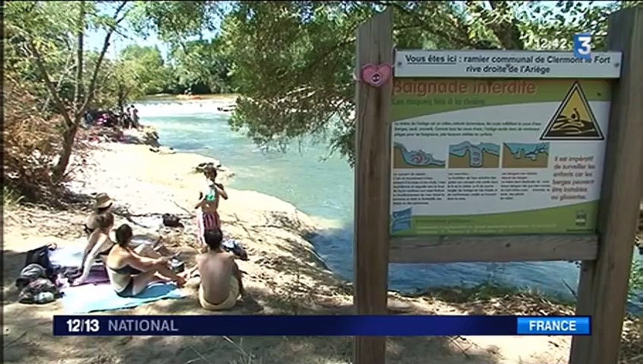 Été : les dangers de la baignade en lacs et rivières
