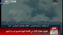القصف المدفعي العنيف على شرق قطاع غزة - صور تلفزيون الأقصى