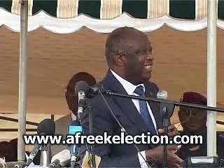 Laurent Gbagbo à la fesci 1- élection présidentielle 2010