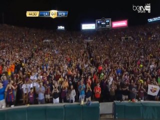 Barça vence o Galaxy em amistoso com 93 mil espectadores