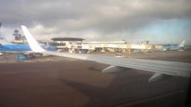 Transavia 737-800 takeoff Amsterdam Schiphol!