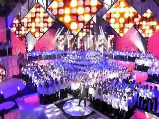 Johnny Hallyday & Patrick Fiori Vivre pour le meilleur 500 Choristes 07 01 2006