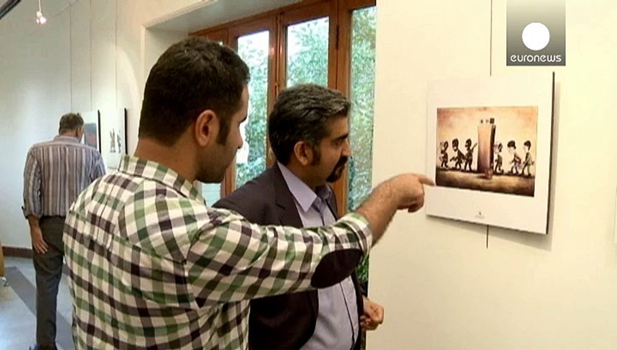 İran'da "Uluslararası IŞİD Karikatürleri Sergisi"