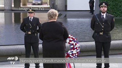 Norway opens Breivik massacre exhibition