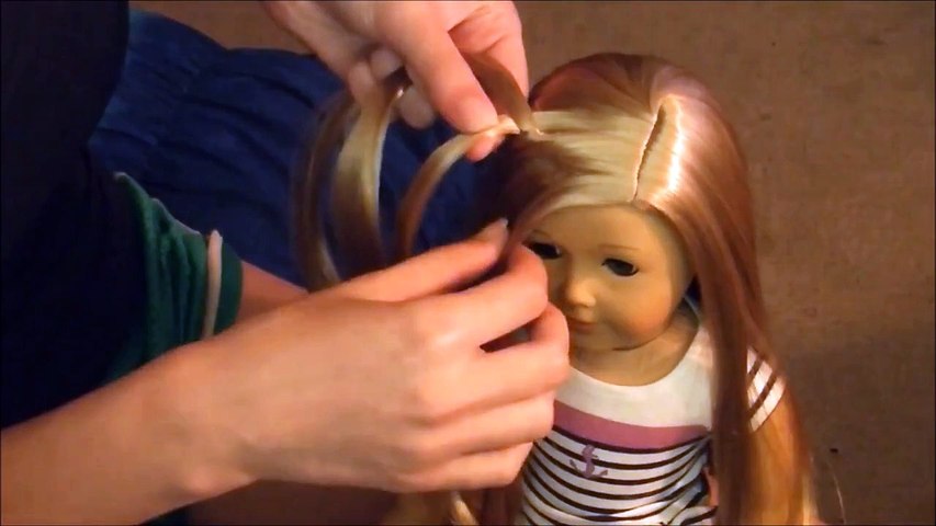 How To Quick Easy Travel Hairstyle For Your American Girl Doll