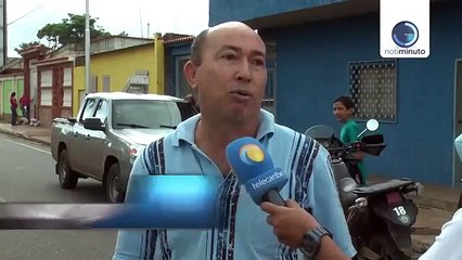 Así protestaron en El Tigre por falta de agua y electricidad