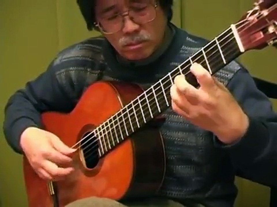 Classical Guitar of Tabei Handel Sarabande