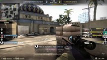 Counter-Strike: Global Offensive CS:GO 1 vs 4 Clutch