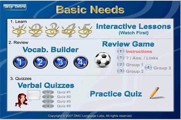 Learn Spanish - Lesson 1 - Basic Needs