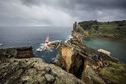 Diving from a Rocky Cliff in Protugal | Red Bull Cliff Diving 2015