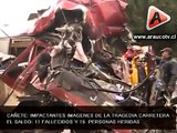 Impactantes imágenes de la nueva tragedia carretera ocurrida en Cañete