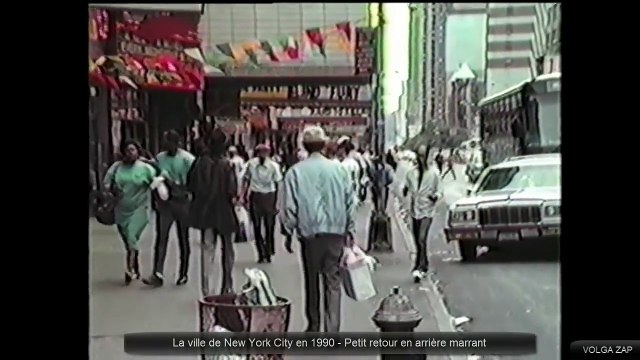 La ville de New York City en 1990 - Petit retour en arrière marrant