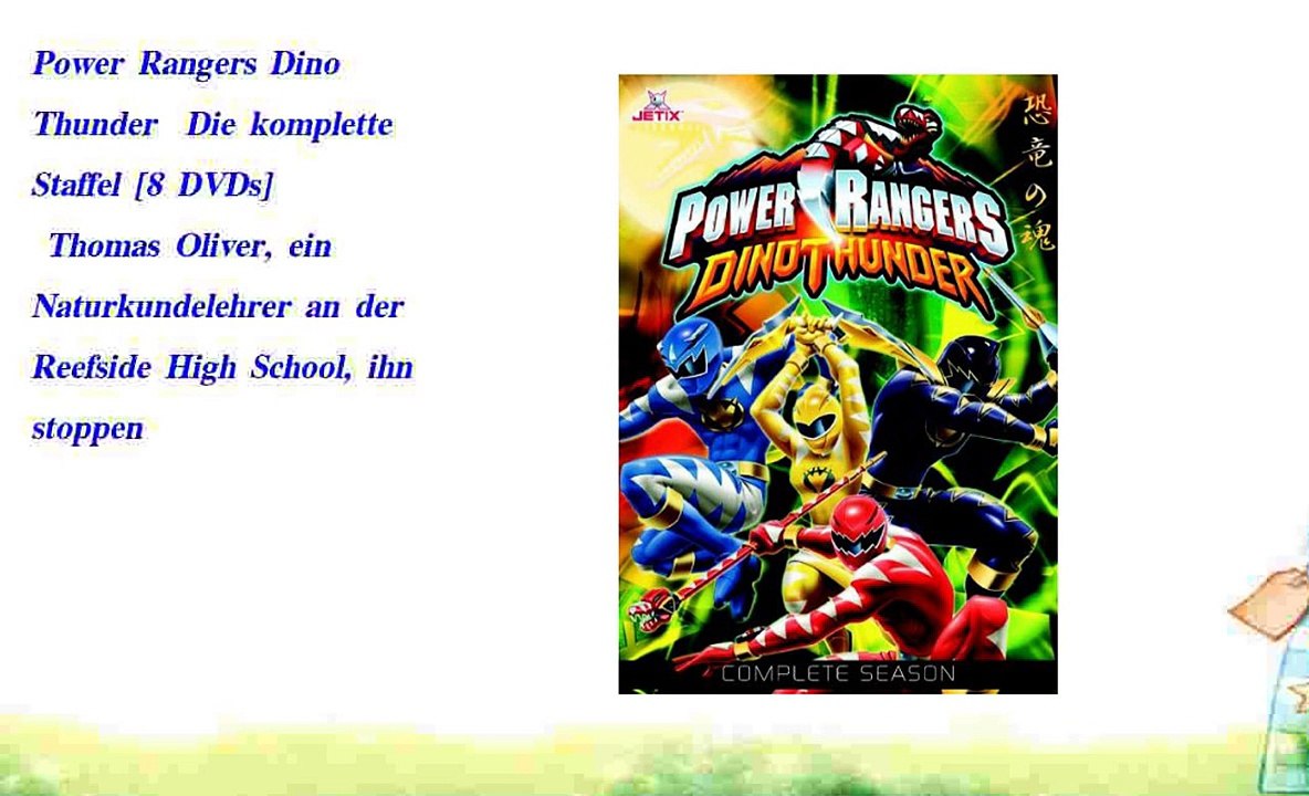 Power Rangers Dino Thunder  Die komplette Staffel [