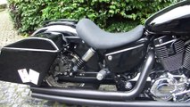 Honda vt1100 C2 sc32 ACE Bagger Umbau mit Samson Auspuff