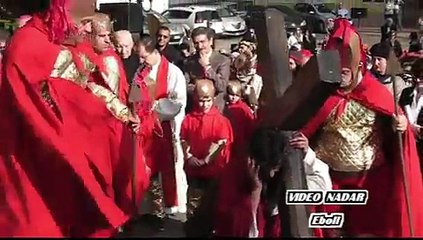 VIA CRUCIS Eboli con VINCENZO BOCCIARELLI E CLAUDIA KOLL