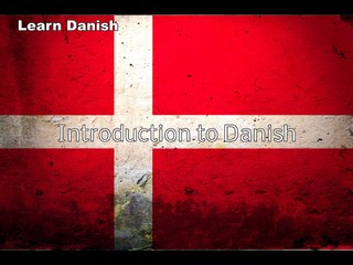 Learn Danish Lesson 1- The Alphabet