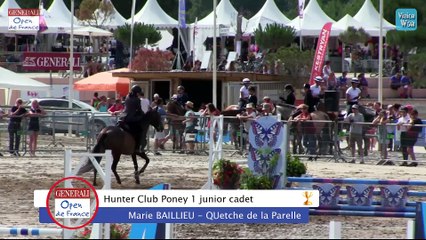 Hunter Club Poney 1 junior cadet