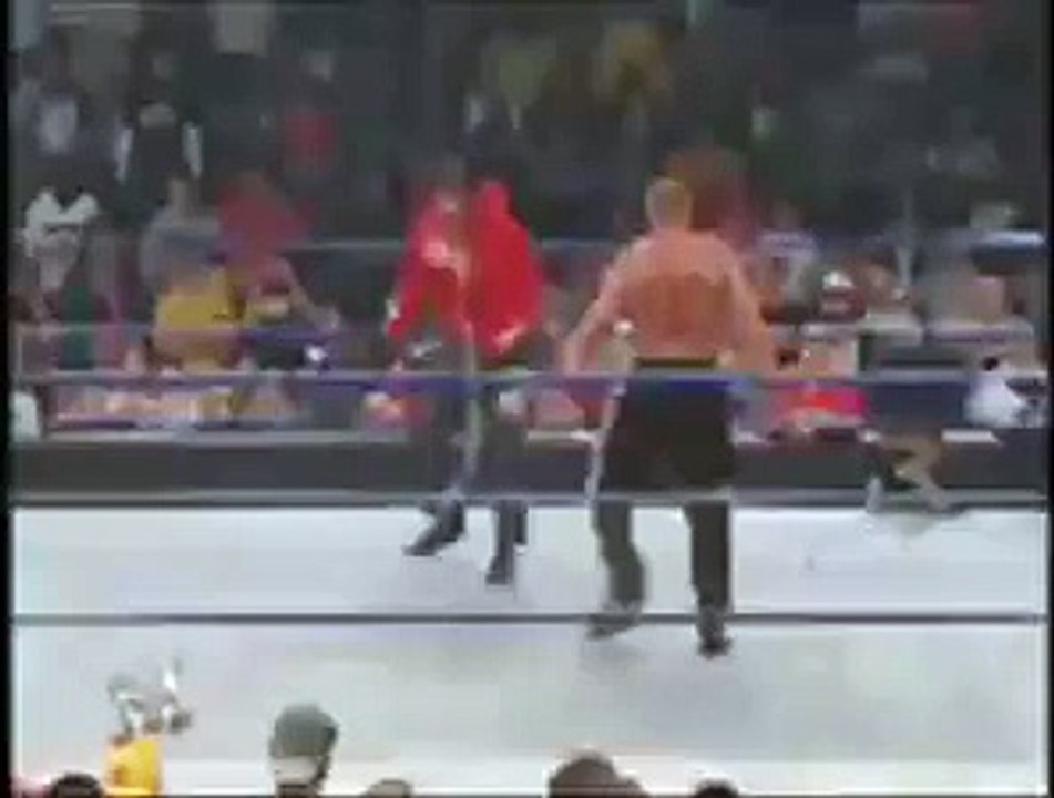 Undertaker highest choke slam to Brock..