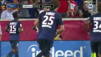 PSG 4 - 2 Fiorentina All Goals & Highlights 21.07.2015
