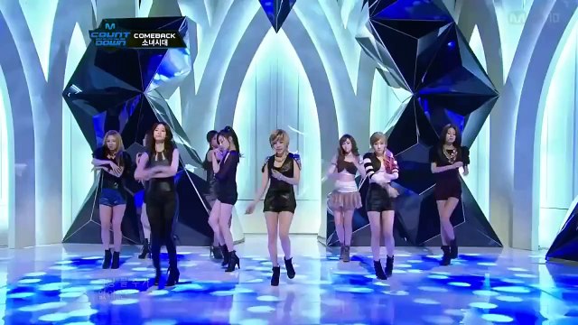 111027 Girls' Generation (SNSD) - The Boys live @M!Countdown. Comeback