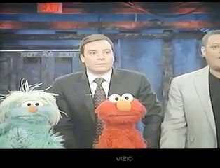 Jimmy pisses off Elmo!!!