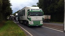 Les 800 camions bloqués ont repris la route