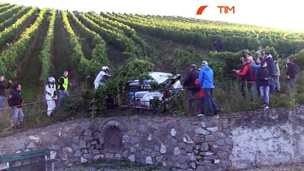 FULL VIDEO Crash Jari Mati Latvala, of "The Landing" Adac Rallye Deutschland 2014