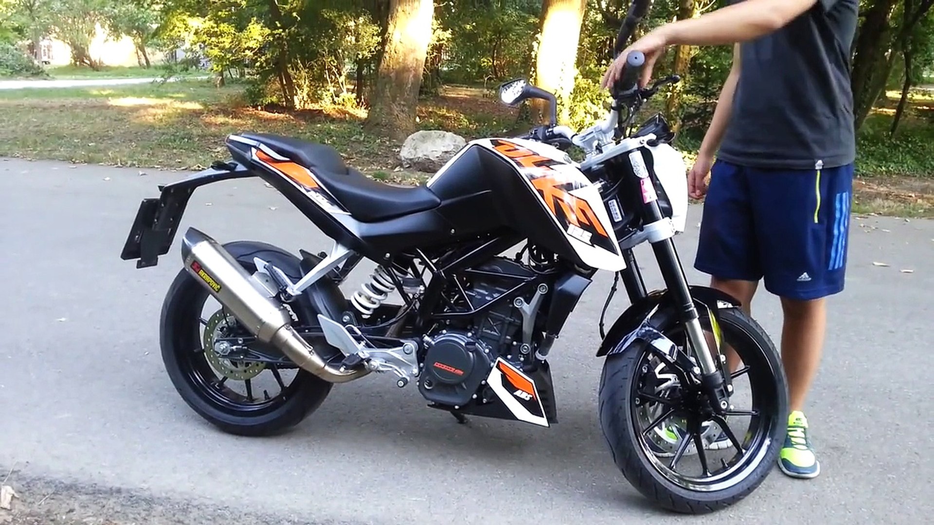 Ktm Duke 125 2013 Akrapovic - video Dailymotion