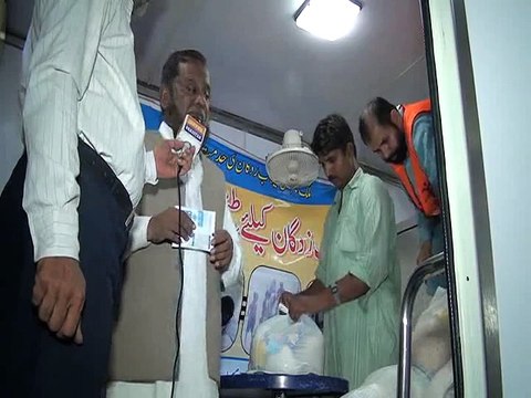 Dr. Asif Mehmood Jah Customs Health care Society is actively taking part in relief operations in Layya