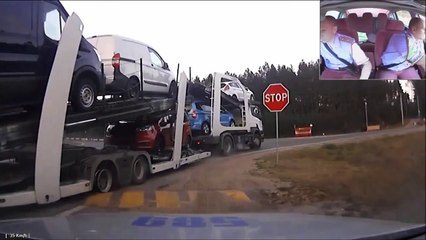 Une course poursuite surréaliste en Biélorussie