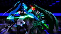 {MMD Motion Distribution} Miku's Birthday Training in cyberspace with a robot!