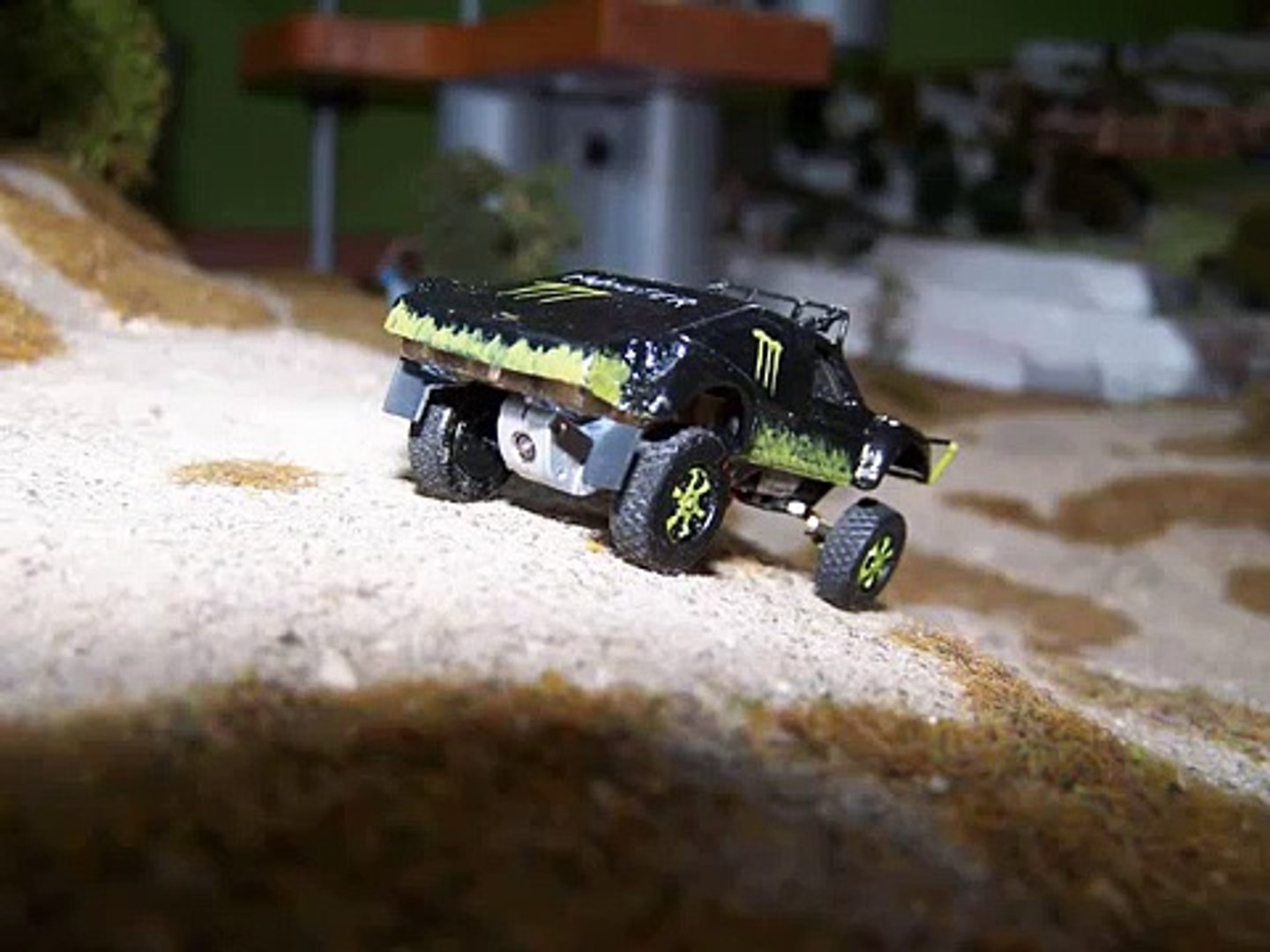 micro scale rc trucks excavators