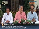 Prime Minister Lee Hsien Loong unveils his new Cabinet and Q&A