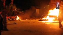 يقين | إشتباكات المتظاهرين و مجهولين فى ميدان النهضة