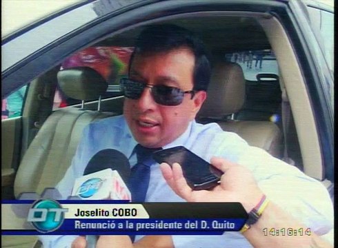 Joselito Cobo renunció a Deportivo Quito tras embargo de su carro