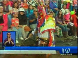 Parroquia Ascázubi celebra fiesta religiosa