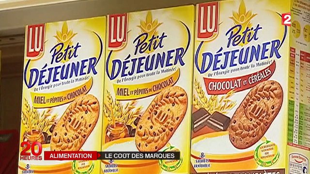Des valeurs nutritionnelles équivalentes entre les produits de marques et les premiers prix