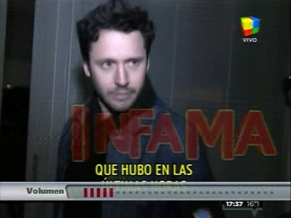 La mirada fulminante de Benjamín Vicuña a Infama